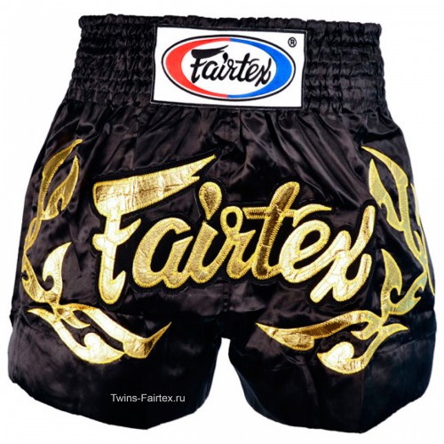 Шорты для тайского бокса Fairtex ("Eternal Gold" BS-0646)